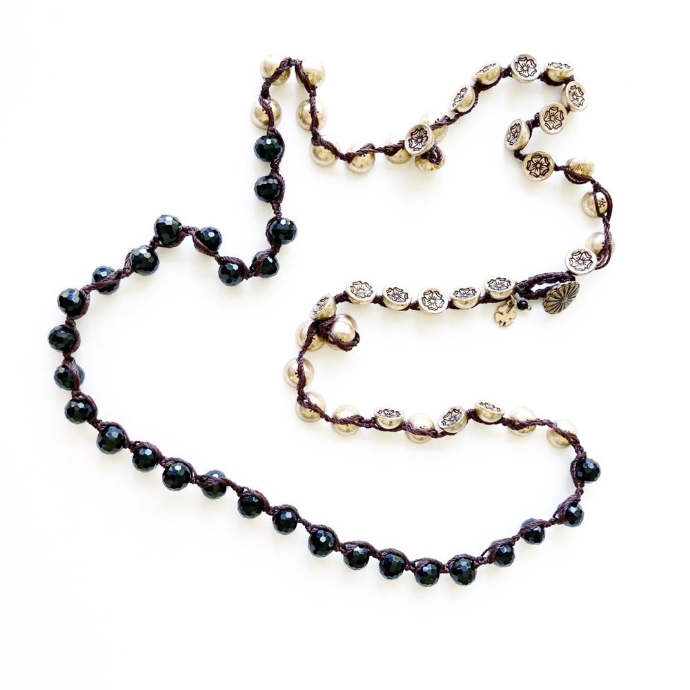 Lucky Brand Necklace Bracelet Tibetan 3in1